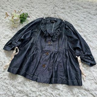 tricot COMME des GARCONS - 極美品 入手困難 コムデギャルソン ジャケット ウォッシュ加工 リネン ポリ M