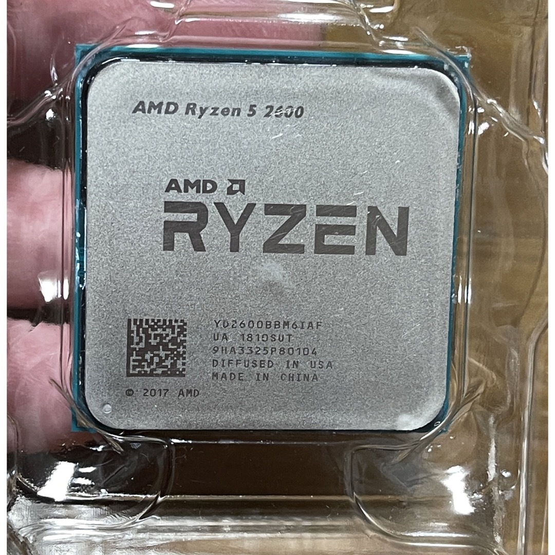 AMD(エーエムディー)のRyzen 5 2600 スマホ/家電/カメラのPC/タブレット(PCパーツ)の商品写真