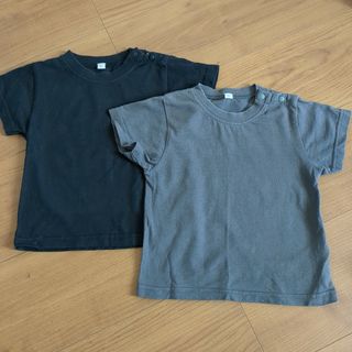 80センチ　Tシャツ２枚(Ｔシャツ)