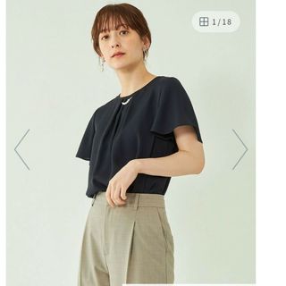 ユナイテッドアローズグリーンレーベルリラクシング(UNITED ARROWS green label relaxing)のgreen label relaxing　フレアスリーブブラウス(シャツ/ブラウス(半袖/袖なし))