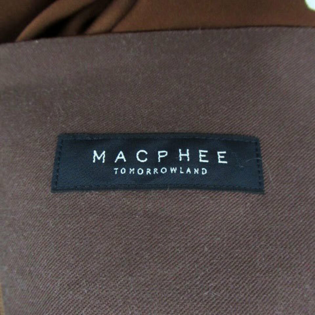MACPHEE(マカフィー)のマカフィー トゥモローランド タイトスカート ドット柄 34 茶色 オフホワイト レディースのスカート(ロングスカート)の商品写真