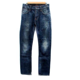 ヌーディジーンズ(Nudie Jeans)のヌーディージーンズ デニムパンツ ジーンズ ストレート ウォッシュ加工 29 紺(デニム/ジーンズ)