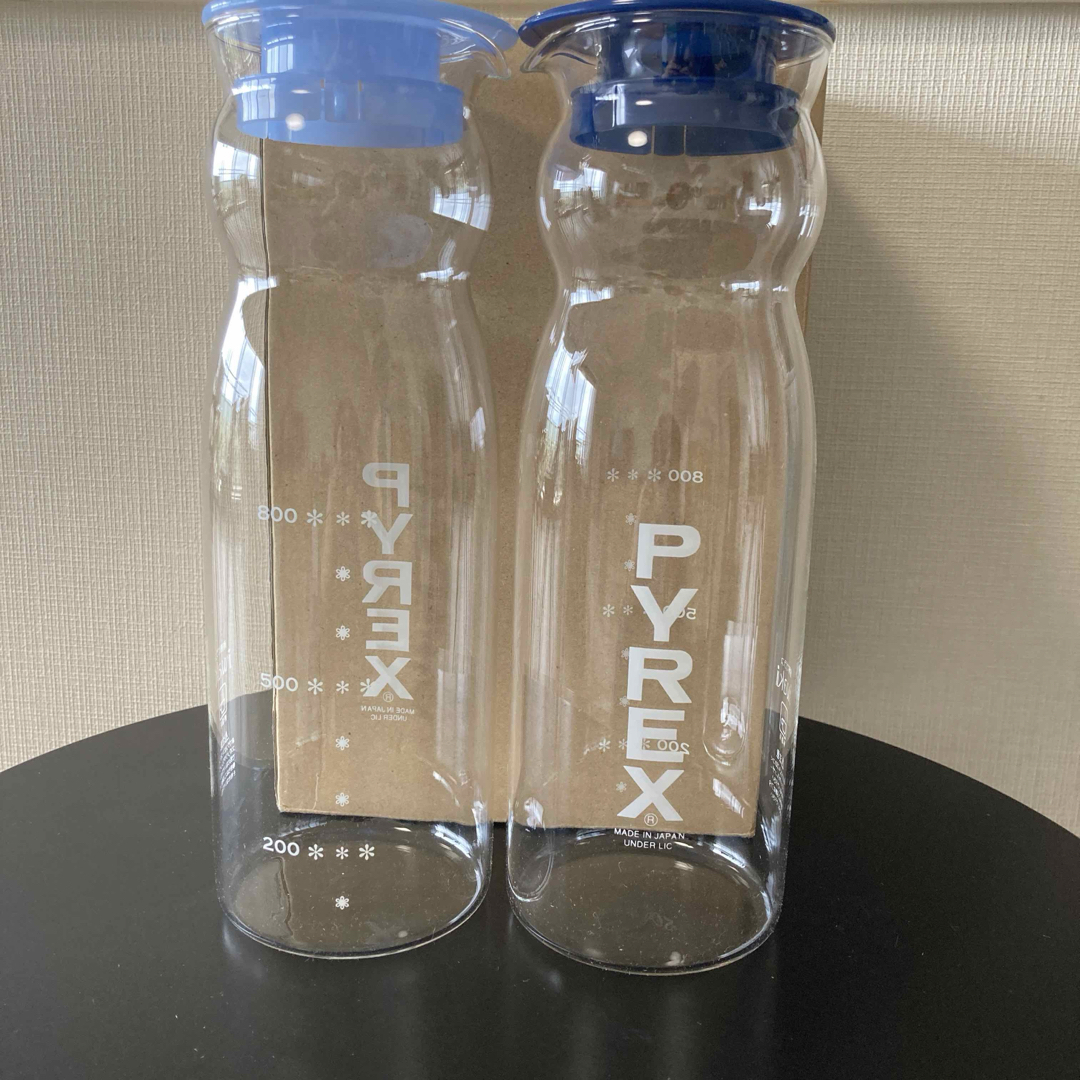 Pyrex(パイレックス)のパイレックス クールサーバー　日本製　未使用　2本セット インテリア/住まい/日用品のキッチン/食器(食器)の商品写真