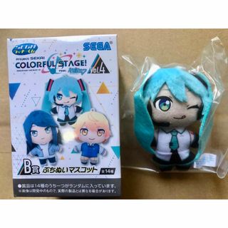 セガ(SEGA)のプロセカ ラッキーくじ B賞 ぷちぬいマスコット 初音ミク(キャラクターグッズ)