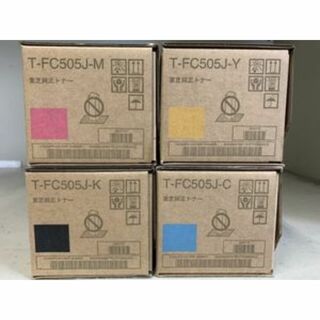 [TOSHIBA] 複合機用純正品トナーカートリッジ T-FC505J(その他)