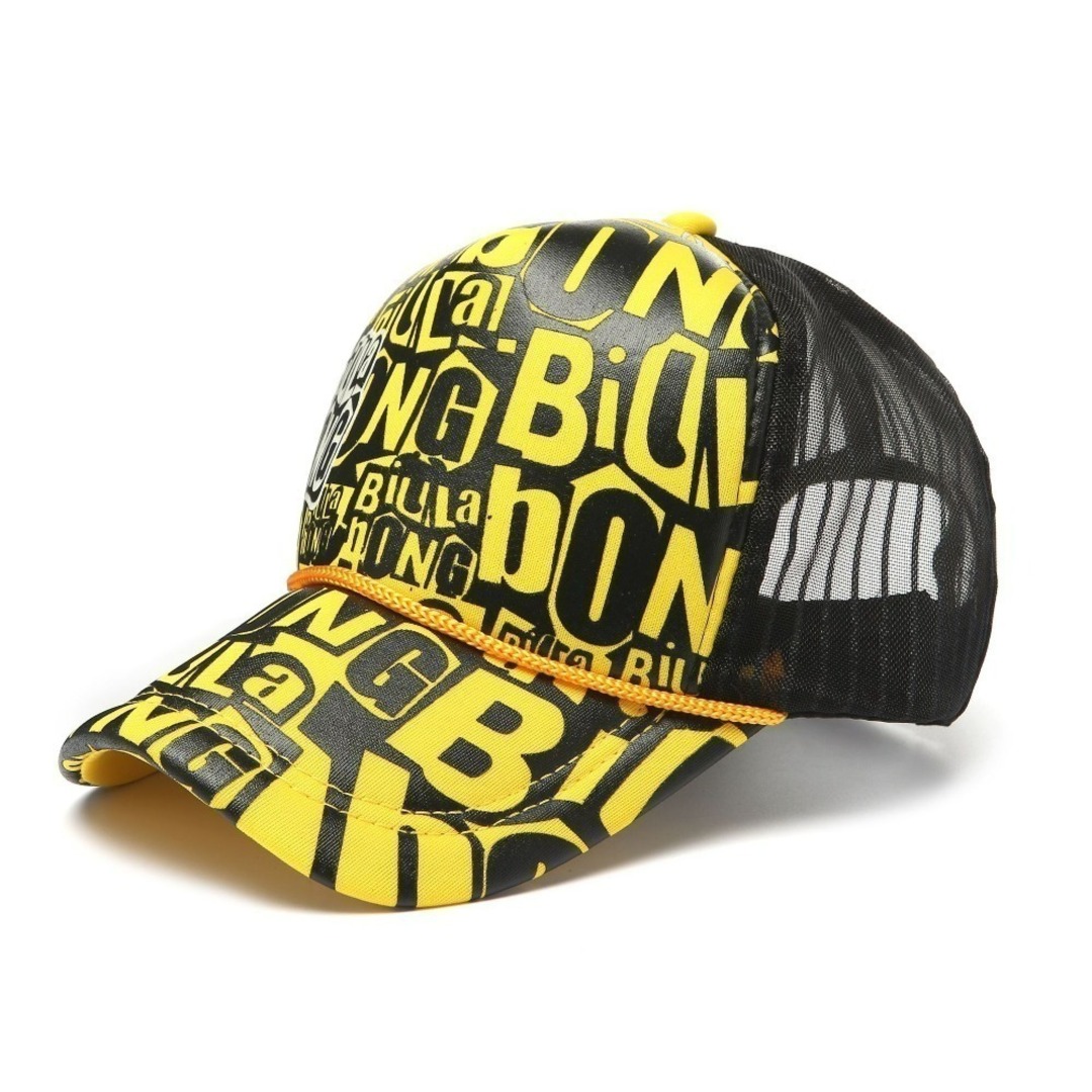 キャップ ゴルフ　ストリート系　黄色　メンズ メンズの帽子(キャップ)の商品写真