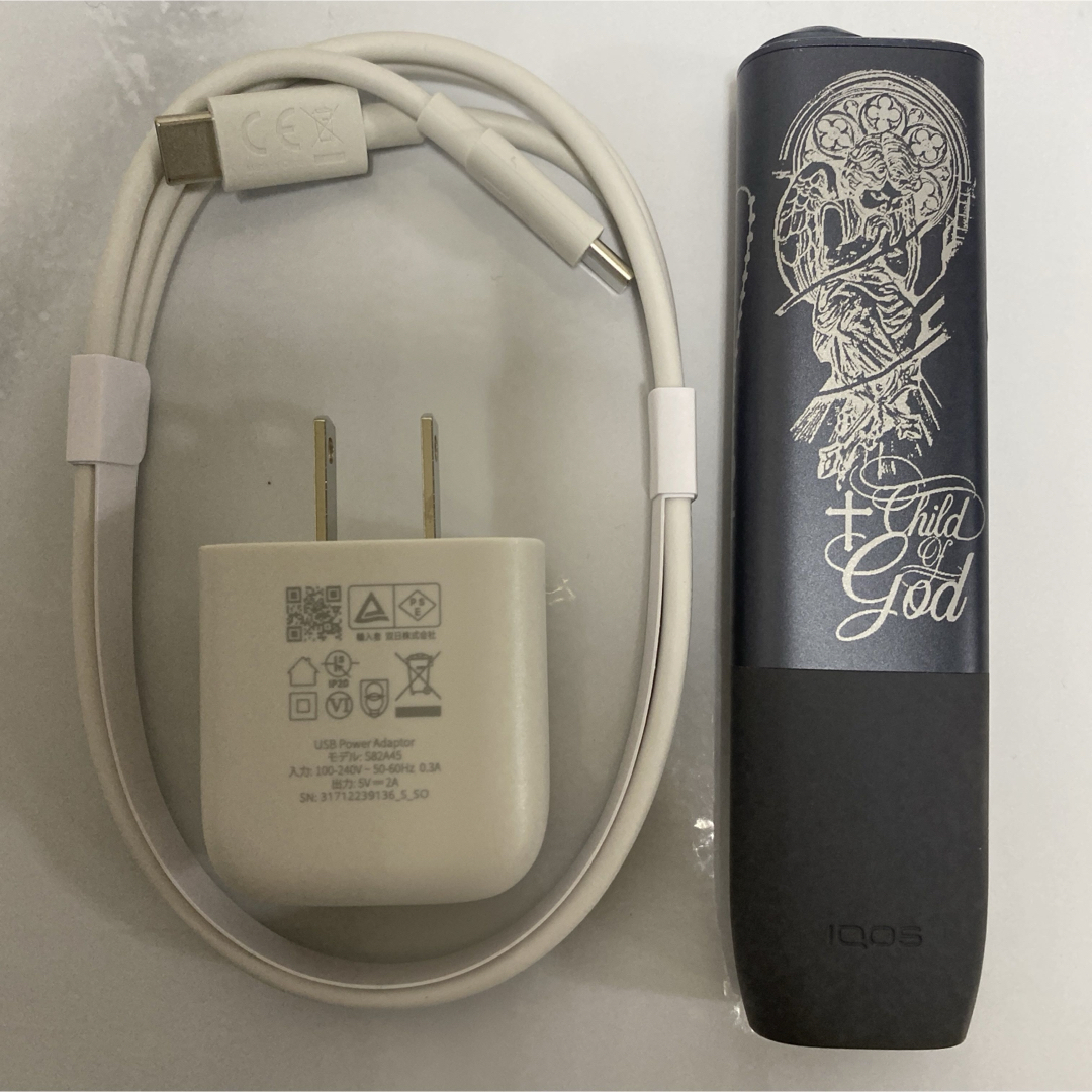 IQOS(アイコス)のiQOS ILUMAONE イルマワン CHILD of God 神の子 グレー メンズのファッション小物(タバコグッズ)の商品写真