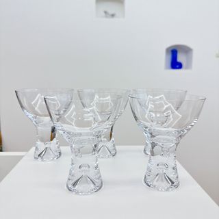 イッタラ(iittala)の希少 ヴィンテージ iittala タピオ サケグラス カクテルグラス ワイン(グラス/カップ)