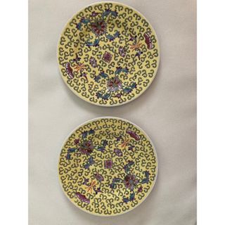 【新品】CHINESE KEITOKUCHIN YELLOW PLATES(食器)