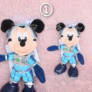 ディズニー(Disney)のスペースマウンテン・ミッキー ぬいぐるみバッジ(ぬいぐるみ)