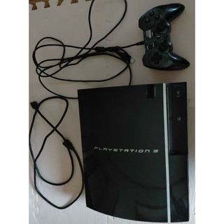 プレイステーション3(PlayStation3)のPS3 本体動作品　CECHL00 コントローラー不良　ジャンク品(家庭用ゲーム機本体)