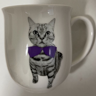 フランフラン(Francfranc)のフランフラン  マグカップ　猫　キャット　カップ　ファニーノーズマグ　キャット(グラス/カップ)