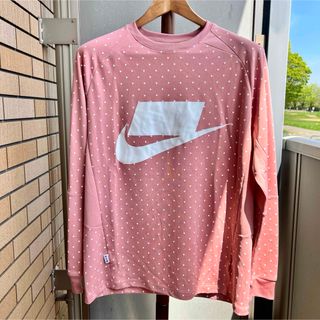 ナイキ(NIKE)のNIKE ロング Tシャツ メッシュ M (Tシャツ/カットソー(七分/長袖))