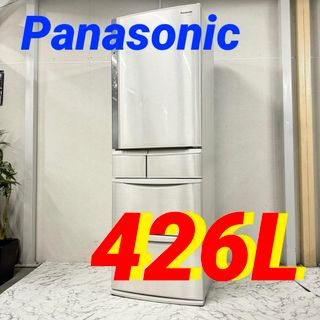 16818 大容量5D冷蔵庫 Panasonic  2012年製 426L(冷蔵庫)