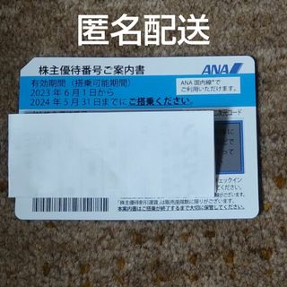 エーエヌエー(ゼンニッポンクウユ)(ANA(全日本空輸))の【未使用】ANA　全日空　株主優待　1枚(航空券)