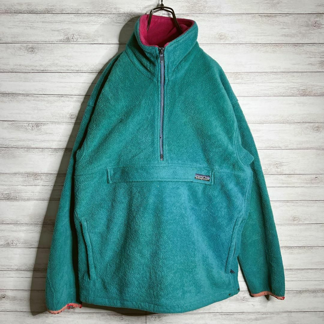 patagonia(パタゴニア)の【入手困難!!】パタゴニア ✈︎三角タグ ハーフジップ スナップT ゆるだぼ メンズのジャケット/アウター(その他)の商品写真