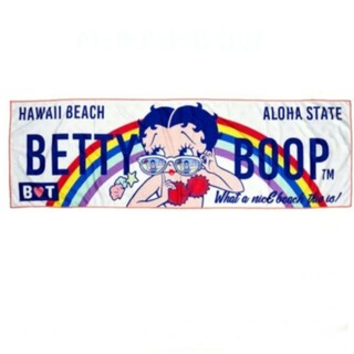 Betty Boop - ベティブープ　クールタオル冷感保冷ひんやり冷却レジャー熱中症おでかけＡ