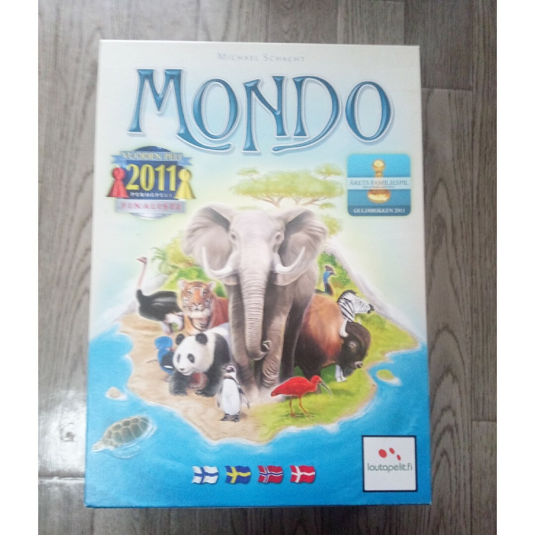 【ボードゲーム】モンド（Mondo） エンタメ/ホビーのテーブルゲーム/ホビー(その他)の商品写真