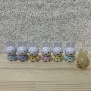 ミッフィー(miffy)のミッフィー　テトラフィビッツ　パステルカラー　花柄(キャラクターグッズ)