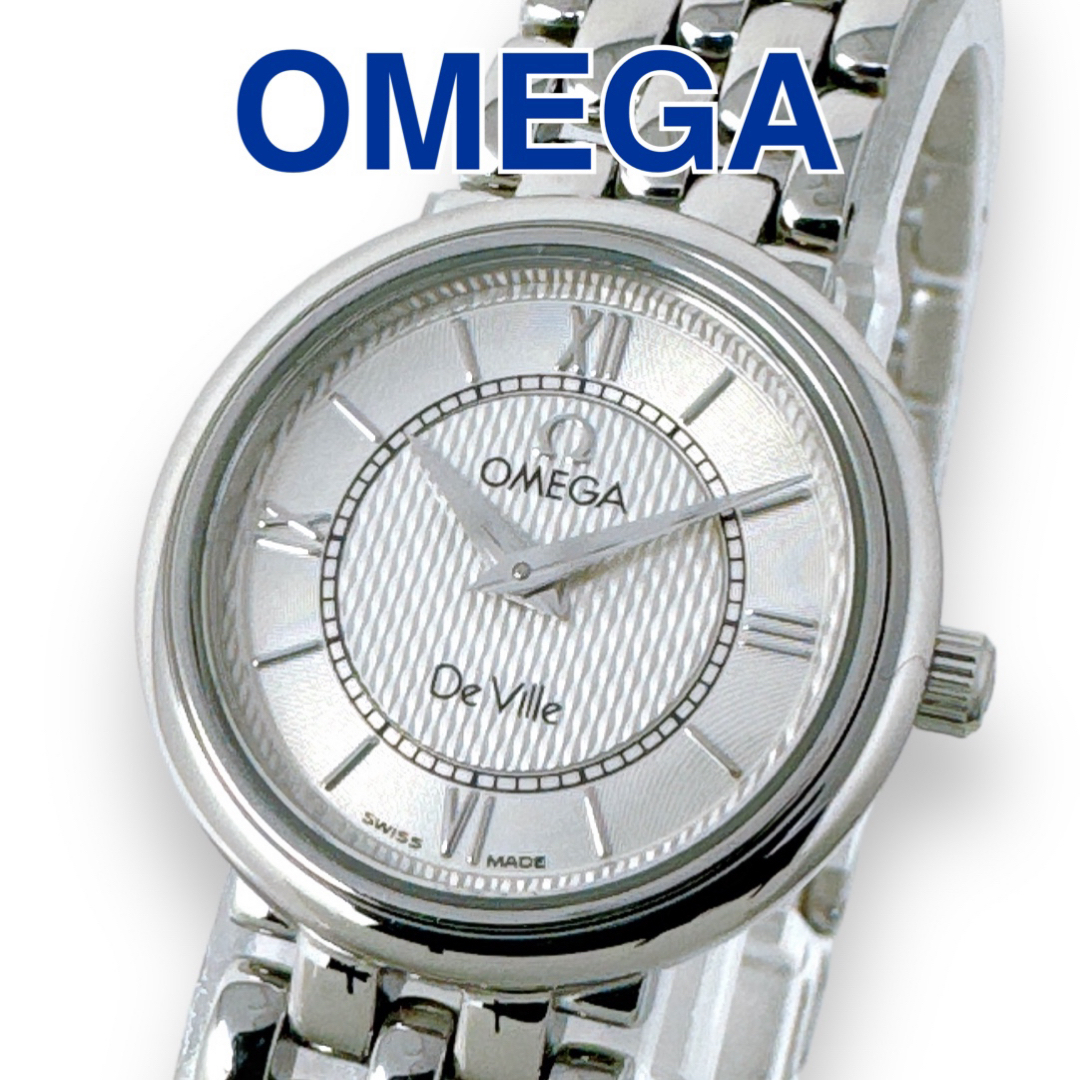 OMEGA(オメガ)のオメガ デビル プレステージ シルバー クォーツ シルバー レディース 時計 レディースのファッション小物(腕時計)の商品写真