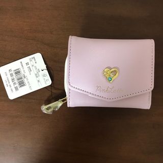 ピンクラテ(PINK-latte)のPINK-latte  ピンクラテ　財布　三つ折り　新品　未使用　小学生　中学生(財布)