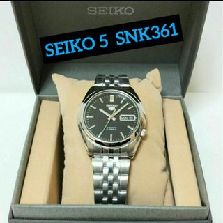 セイコー(SEIKO)のSEIKO 5  SNK361K1  AUTOMATIC  セイコー５ 未使用(腕時計(アナログ))