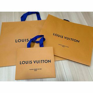 ルイヴィトン(LOUIS VUITTON)の【セット販売】ルイヴィトン　紙袋　オレンジ　大中小3枚(ショップ袋)