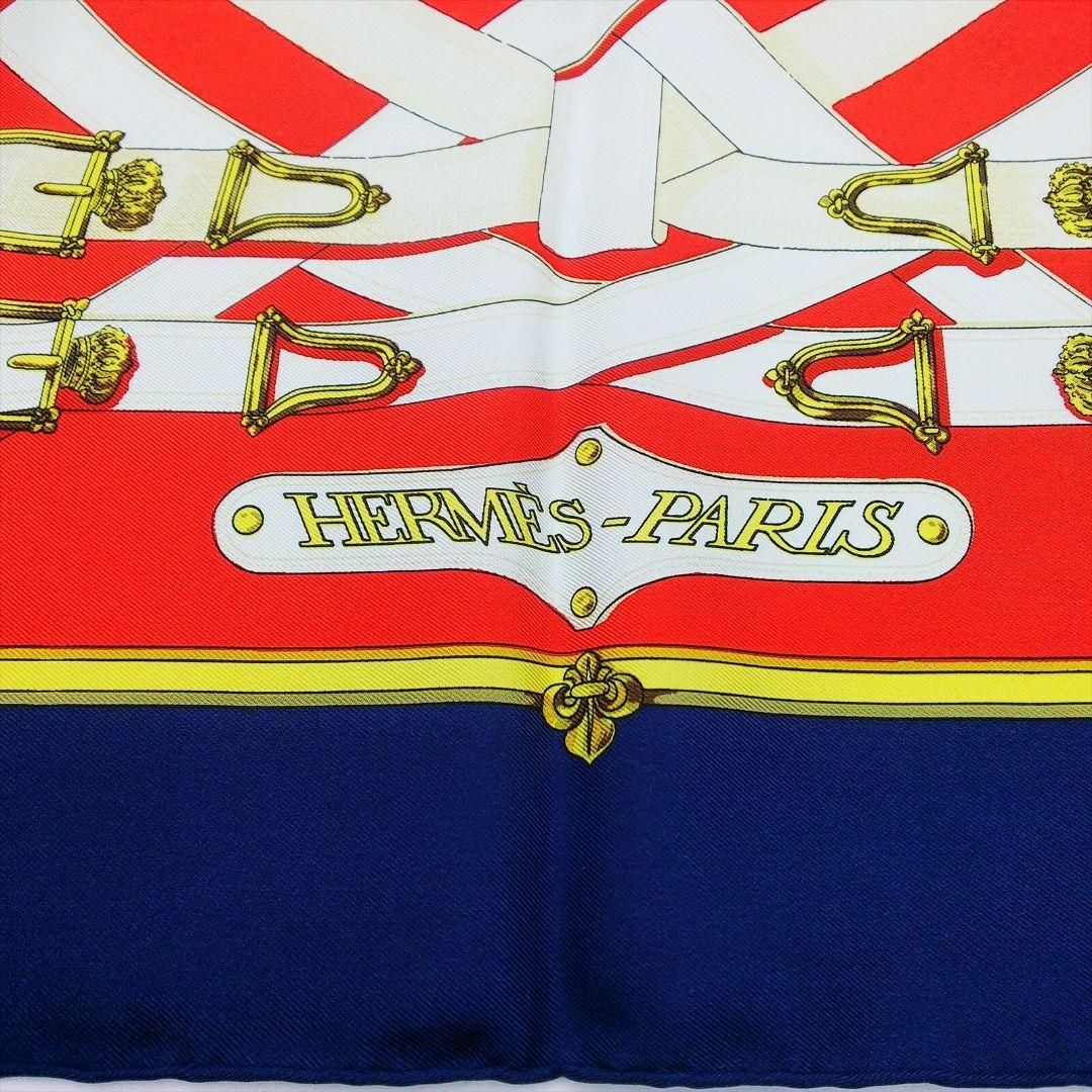 Hermes(エルメス)のエルメス カレ90 スカーフ カヴァルカドゥール シルク100% レディースのファッション小物(バンダナ/スカーフ)の商品写真