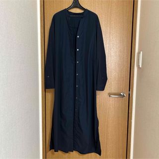 ユナイテッドアローズグリーンレーベルリラクシング(UNITED ARROWS green label relaxing)の【新品未使用】グリーンレーベル　シャツワンピース(ロングワンピース/マキシワンピース)