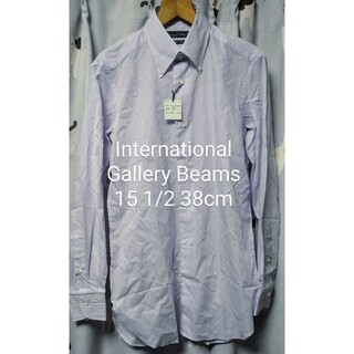 インターナショナルギャラリービームス(INTERNATIONAL GALLERY BEAMS)の新品 インターナショナルギャラリービームス シャツ ボタンダウン サイズ39(シャツ)