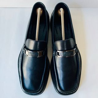 Salvatore Ferragamo - サルバトーレ フェラガモ 黒 ローファー 26cm 除菌・消臭済み