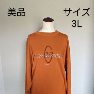 ジャンニバレンチノ(GIANNI VALENTINO)の【美品】GIANNI VALENTINO　バレンティノ　サイズ3L(スウェット)