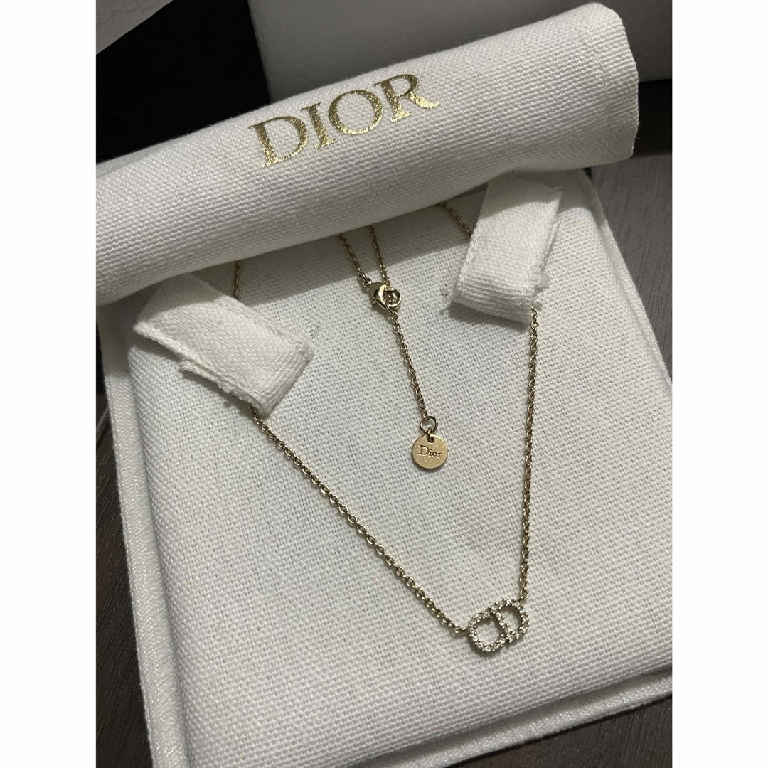 Christian Dior(クリスチャンディオール)のDior ネックレス　ゴールド レディースのアクセサリー(ネックレス)の商品写真