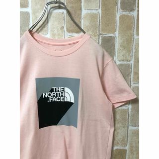 ザノースフェイス(THE NORTH FACE)のTHE NORTH FACE  ビックロゴ　ティシャツ　レディース　L(Tシャツ(半袖/袖なし))