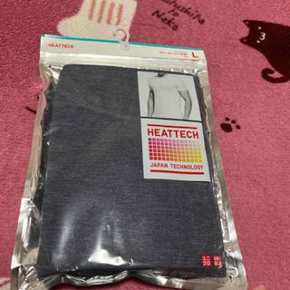 ユニクロ(UNIQLO)のUNIQLO  ヒートテック　クールネック半袖Tシャツ　Ｌサイズ　新品未使用(アンダーシャツ/防寒インナー)