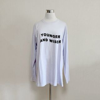 Young Double / ロンT パープル(Tシャツ(長袖/七分))