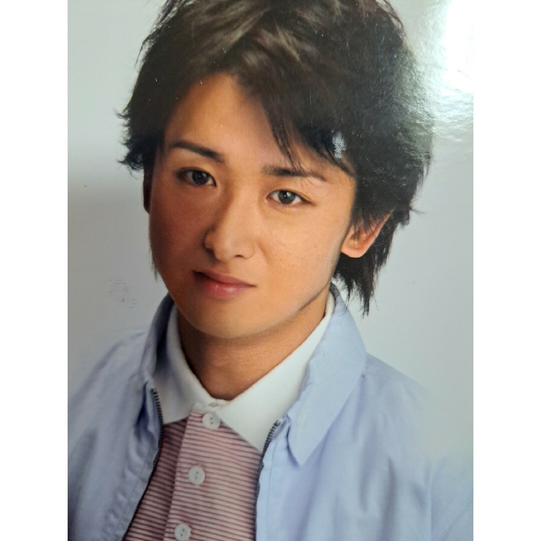 嵐(アラシ)の嵐 大野智 公式写真 2008 成瀬領 黒髪 エンタメ/ホビーのタレントグッズ(アイドルグッズ)の商品写真