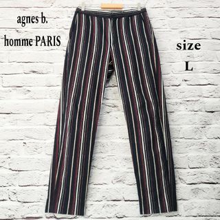 アニエスベー(agnes b.)の【美品】agnes b. homme PARIS ストレッチ パンツ(その他)