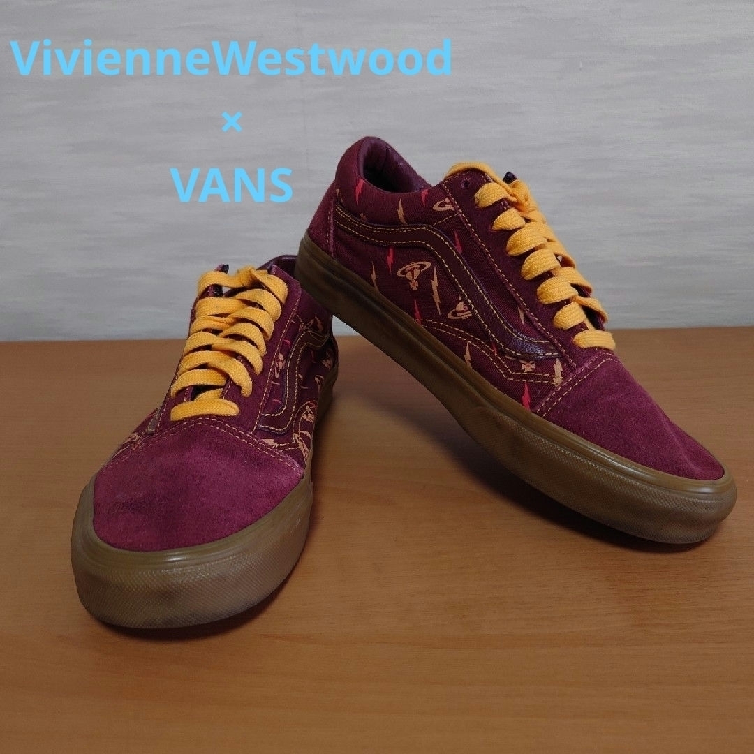 Vivienne Westwood(ヴィヴィアンウエストウッド)の激レア VivienneWestwood VANS コラボ オーブ スニーカー メンズの靴/シューズ(スニーカー)の商品写真