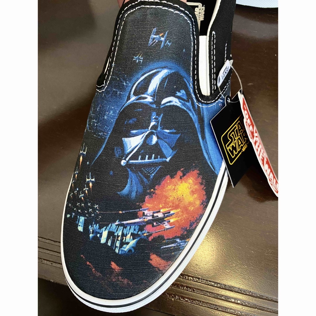 VANS(ヴァンズ)の希少StarWars×Vans SlipOn新品未使用28.5cmデッドストック メンズの靴/シューズ(スニーカー)の商品写真