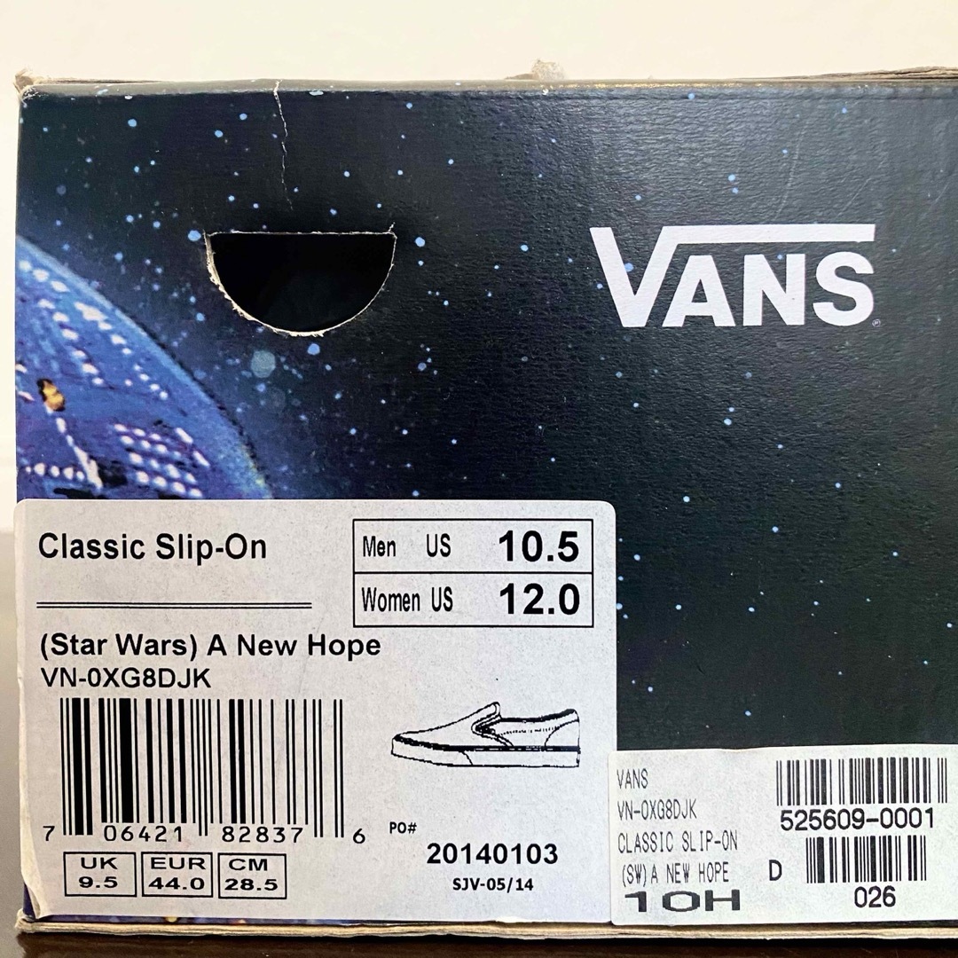 VANS(ヴァンズ)の希少StarWars×Vans SlipOn新品未使用28.5cmデッドストック メンズの靴/シューズ(スニーカー)の商品写真