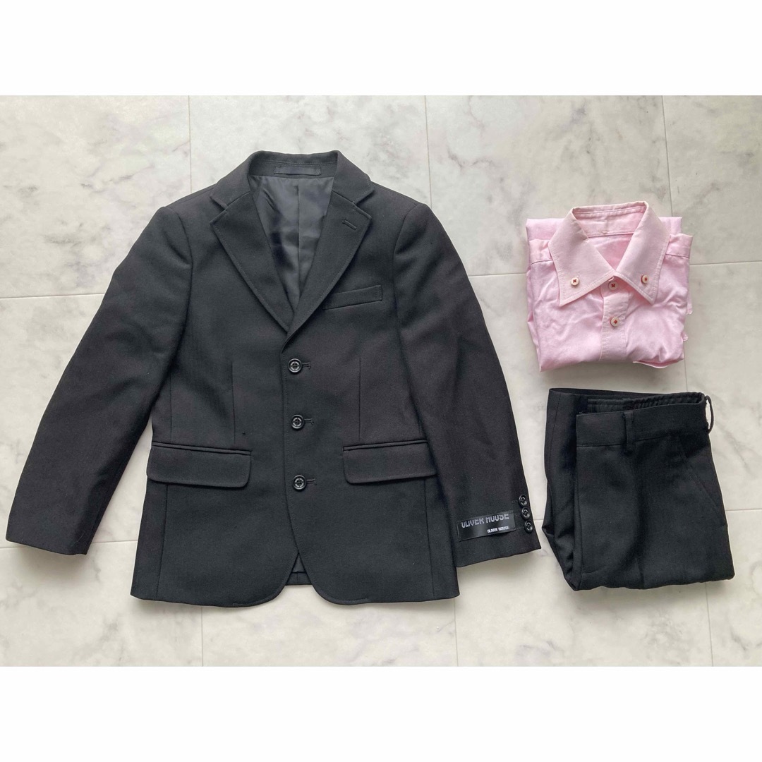 OLIVERHOUSE(オリバーハウス)のキッズ服 子供服  スーツ セットアップ フォーマル 男の子 120サイズ キッズ/ベビー/マタニティのキッズ服男の子用(90cm~)(ドレス/フォーマル)の商品写真