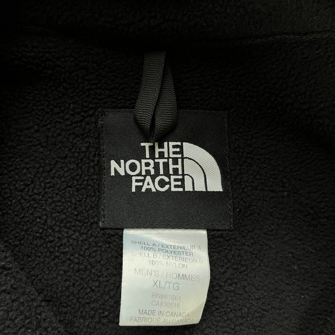 THE NORTH FACE(ザノースフェイス)のカナダ製　ノースフェイス　デナリジャケット　フリース　ブラック　XLサイズ　古着 メンズのジャケット/アウター(ブルゾン)の商品写真