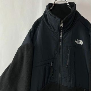 ザノースフェイス(THE NORTH FACE)のカナダ製　ノースフェイス　デナリジャケット　フリース　ブラック　XLサイズ　古着(ブルゾン)