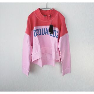 【新品】DSQUARED2 ディースクエァード  ロゴ ピンク トレーナー