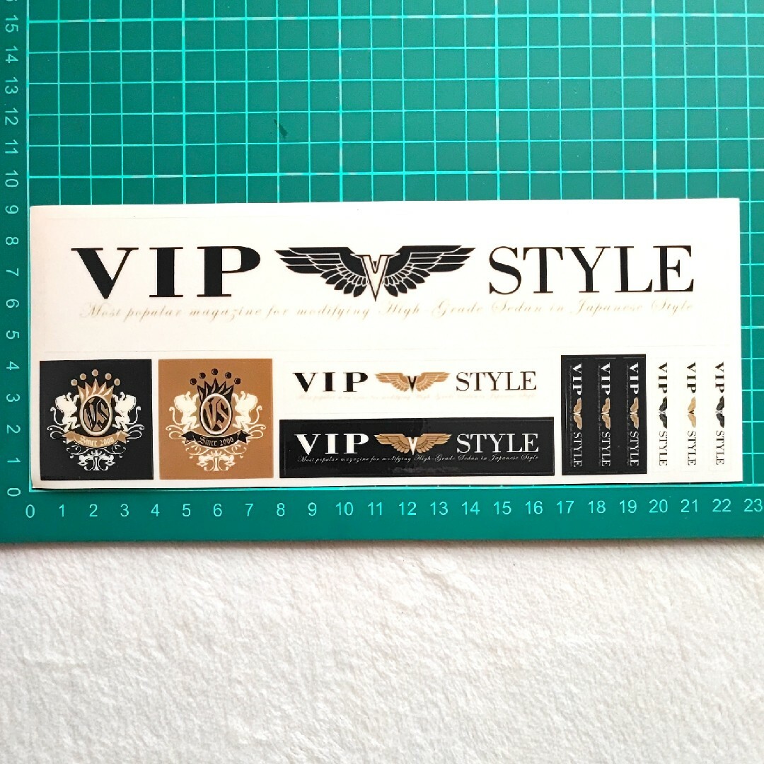 ●▲■　VIP STYLE  ステッカー　vip style シール　ステッカー エンタメ/ホビーの雑誌(車/バイク)の商品写真