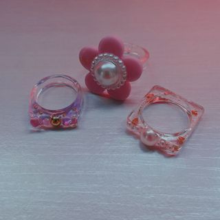 ハンドメイド　リング(リング)