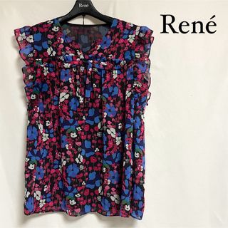 ルネ(René)の★新品★ ルネ Rene ブラウス  商品タグ付 34(シャツ/ブラウス(半袖/袖なし))