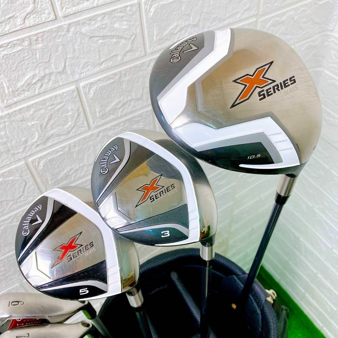 Callaway(キャロウェイ)の初心者おすすめ☆キャロウェイ メンズゴルフクラブ 完璧フルセット R かんたん スポーツ/アウトドアのゴルフ(クラブ)の商品写真