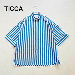 ティッカ(TICCA)の【2023SS】✨美品✨TICCA　スクエアビッグ半袖シャツ(シャツ/ブラウス(半袖/袖なし))